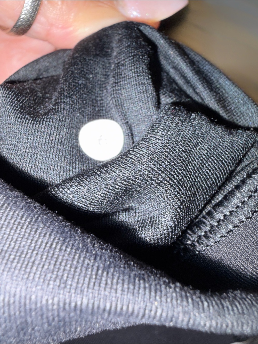 #934 Lululemon athletica Reversible Black High-Rise Athletic Shorts. 2” shorts - Picture 8 of 8